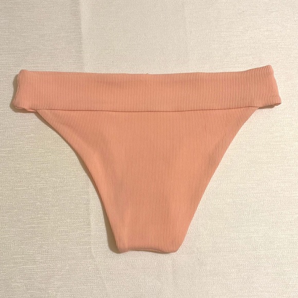 L*SPACE Women's VERONICA BOTTOM Ribbed Bikini Bottom Size S - Picture 4 of 5